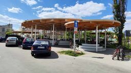 Babski rynek mieści się w centrum Białej Podlaskiej 