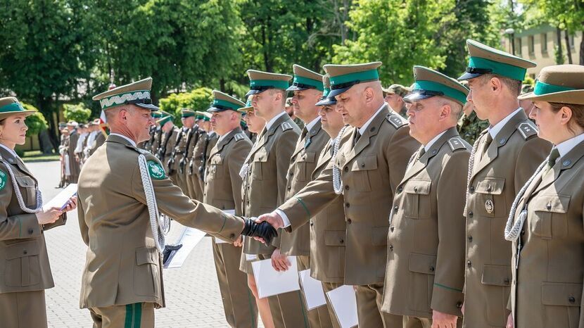 Gospodarzem święta był komendant Nadbużańskiego Oddziału Straży Granicznej gen. bryg. SG Jacek Szcząchor.