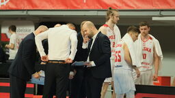 Marek Popiołek (pierwszy z prawej) jest ponoć w gronie kandydatów na następcę Artura Gronka w Lublinie