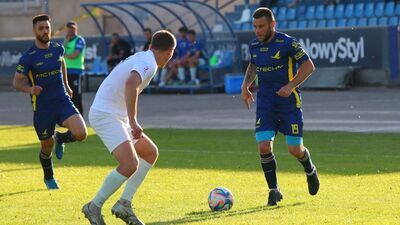 Patryk Małecki zdobył w środę dwa gole, a Avia pokonała Górnika II Łęczna