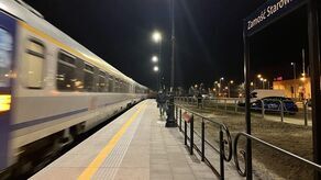 Przystanek kolejowy Zamość Starówka również został w ostatnim czasie przebudowany