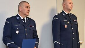 Zastępca awansował na szefa. Zmiana kolejnego komendanta policji