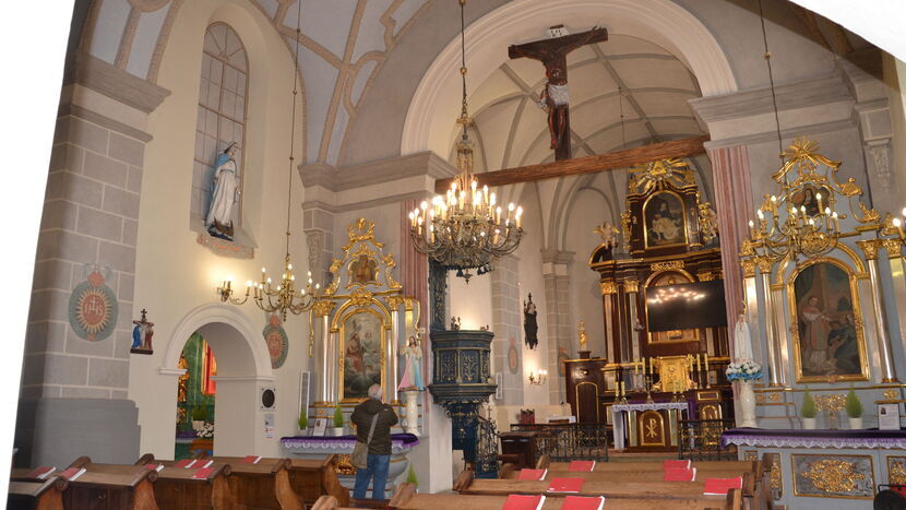 Odnowiony kościół pw. Świętego Mikołaja w Lublinie.