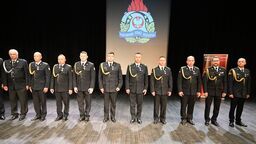 Strażacy świętowali. Kilku odznaczonych, kilkunastu na wyższych stopniach