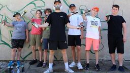 Artyści zastąpili nauczycieli. Dzieciom się podobało