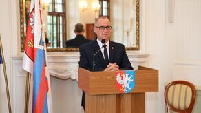 Jan Sławecki (na zdj.) zastąpił Tomasza Marzędę na stanowisku starosty powiatu lubartowskiego. Jego zastępcą został Krzysztof Karczmarz