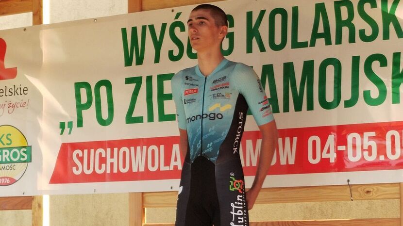 Antoni Muryj z Lubelskie Perła Polski Cycling Team najlepszy w Suchowoli