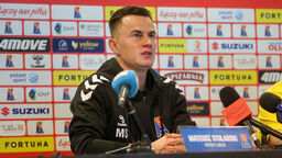 Trener Motoru po meczu ze Zniczem: Szkoda, że pasję i determinację pokazujemy, kiedy nam się pali