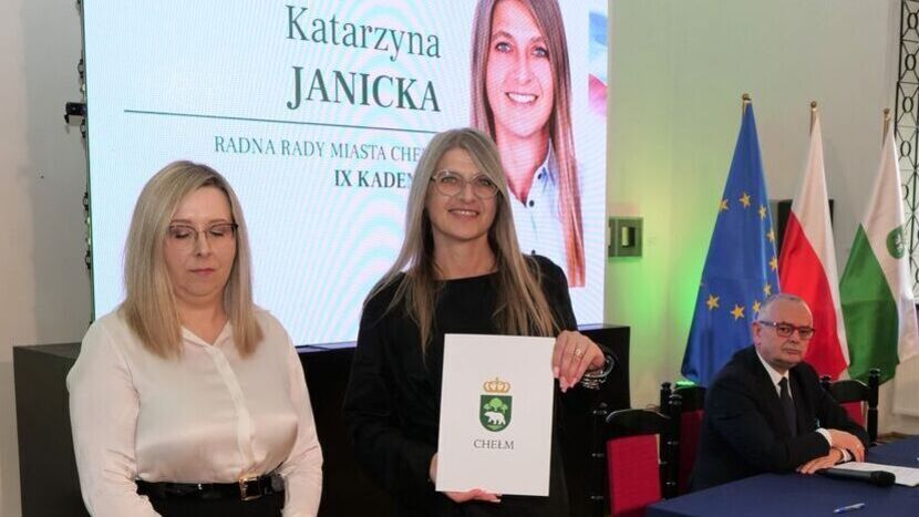 Katarzyna Janicka przed poniedziałkową sesją zrezygnowała z zasiadania w Klubie KO w Radzie Miasta w Chełmie 
