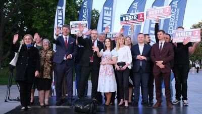 Braun w Lublinie: Precz z eurokołchozem! Kandydaci Konfederacji do PE spotkali się z mieszkańcami