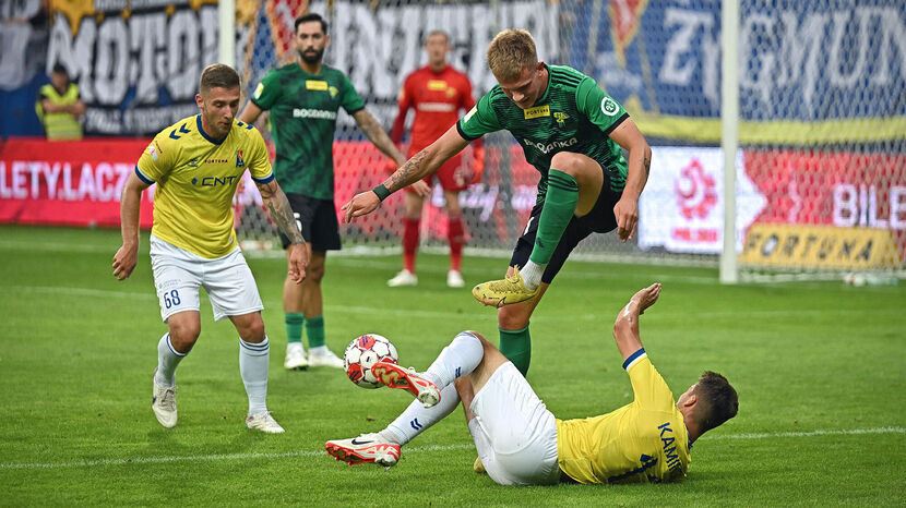 Górnik Łęczna wygrał pierwszy w tym sezonie mecz na Arenie Lublin 1:0