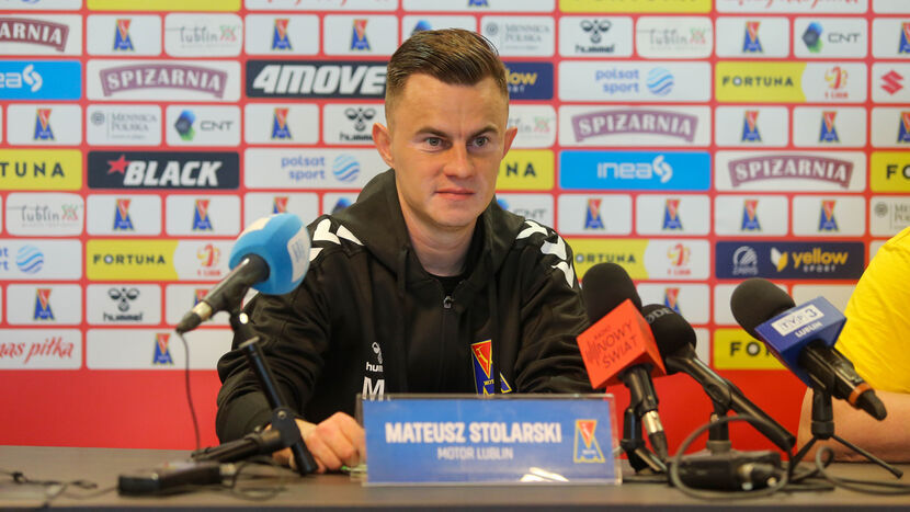 Mateusz Stolarski (Motor Lublin): Jeżeli będziemy wybiegać w przyszłość, to rozmyje się to, co jest przed nami