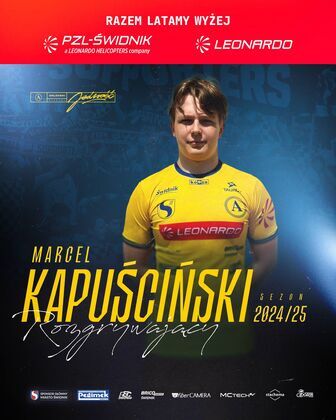 Nowym rozgrywającym „żółto-niebieskich” został Marcel Kapuściński