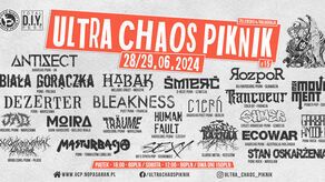 Ultra Chaos Piknik 2024. Dwudniowe święto muzyki hc/punk