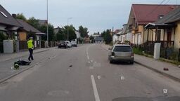 Do wypadku doszło na prostym odcinku drogi