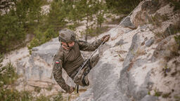 Łatwo nie było. Terytorialsi szkolili się w kamieniołomach