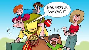 Wakacje, wakacje, wakacje! Hura!