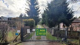 Jedna z bram wjazdowych na ROD, która ulegnie likwidacji