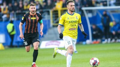 Kamil Wojtkowski w koszulce Motoru rozegrał 40 meczów