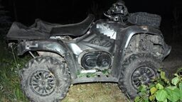 Niebezpieczna przejażdżka quadem. Siostry trafiły do szpitala