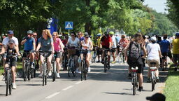 Tegoroczne Święto Roweru zgromadziło wielu miłośników kolarstwa