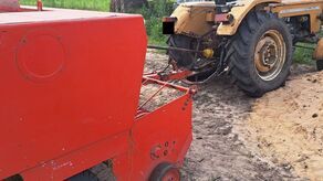 Przejechał po nim ciągnik, jeszcze doszedł do domu