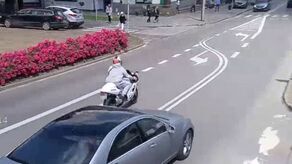 Popisy 22-latka zarejestrowała kamera miejska 