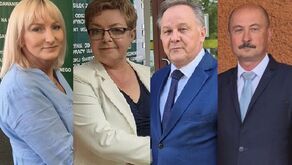 1 lipca nowymi kierownikami Placówek Terenowych KRUS zostali (na zdjęciu od lewej): Katarzyna Milanowska (Kraśnik), Dorota Knyś (Opole Lubelskie), Marek Sikora (Chełm) i Dariusz Zięba (Tomasz Lubelski)