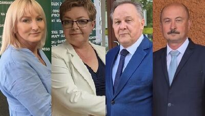 1 lipca nowymi kierownikami Placówek Terenowych KRUS zostali (na zdjęciu od lewej): Katarzyna Milanowska (Kraśnik), Dorota Knyś (Opole Lubelskie), Marek Sikora (Chełm) i Dariusz Zięba (Tomasz Lubelski)