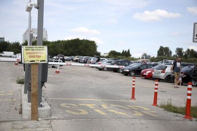 Parking przy ul. Gębali w Lublinie