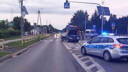 15-latka potrącona na przejściu dla pieszych