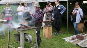 W Wojciechowie znowu kują (zdjęcia)