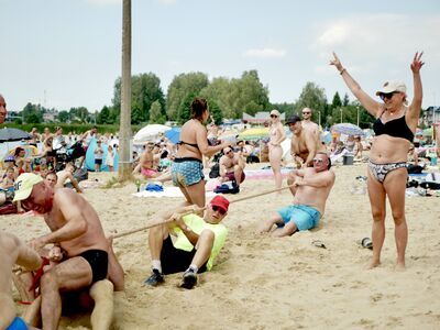 „Spotkajmy się nad wodą”. Jesteśmy nad jeziorem Firlej