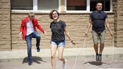 "Przeskoczyć" mukowiscydozę. Lublin solidarny z chorymi 