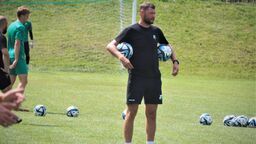 Grzegorz Bonin był zadowolony z niedzielnego sparingu Chełmianki