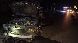 Barierki zakończyły nocną przejażdżkę pijanego kierowcy