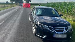 Rowerzysta potrącony przez samochód. Jego życia nie udało się uratować