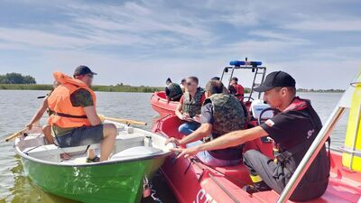 Wędkarz próbował targnąć się na życie. Ćwiczenia policji z udziałem negocjatora