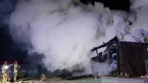 Stodoła spłonęła doszczętnie 