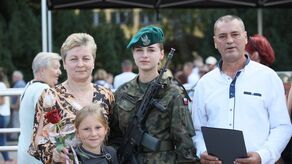 "Kruszynka dała radę!" Kolejni żołnierze złożyli przysięgę