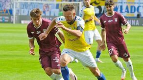 Piotr Ceglarz i jego koledzy w sobotę podejmą na Arenie Lublin Puszczę Niepołomice
