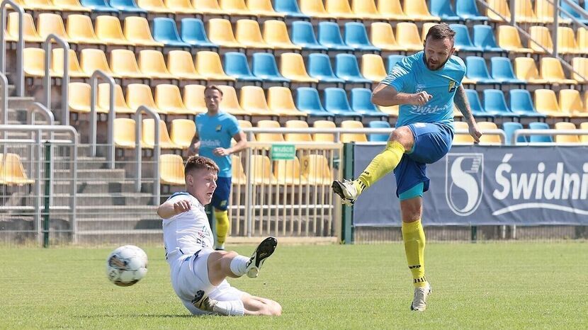 Adrian Paluchowski w końcu wpisał się na listę strzelców