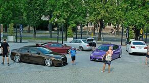 Na fanów motoryzacji przed CSK w Lublinie czekały oryginalne modele samochodów