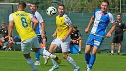 Michał Król sparing z Pogonią Siedlce rozpoczął w podstawowym składzie Motoru