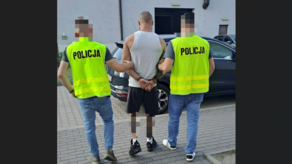 Narkotykowy diler w rękach policji 