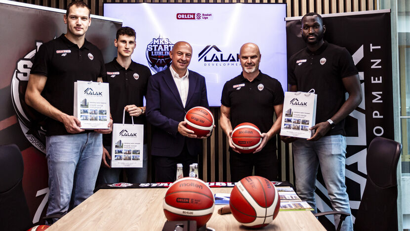 Firma Lalak Development to nowy sponsor koszykarzy Polskiego Cukru Startu Lublin