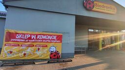 Najpierw remont Warszawskiej, teraz remont Biedronki