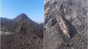 Bomba na terenie fabryki torfu