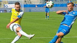 Piotr Ceglarz nie zagrał z Górnikiem Zabrze, z powodu lekkiego urazu