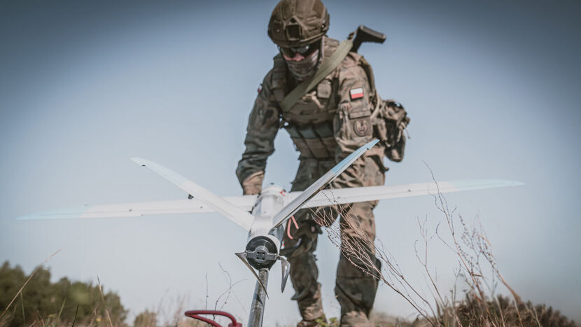 Wojskowy dron-kamikadze atakuje cicho i skutecznie